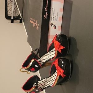 Leg Avenue Halloween Tea Cup Alice in Wonderland women's heels